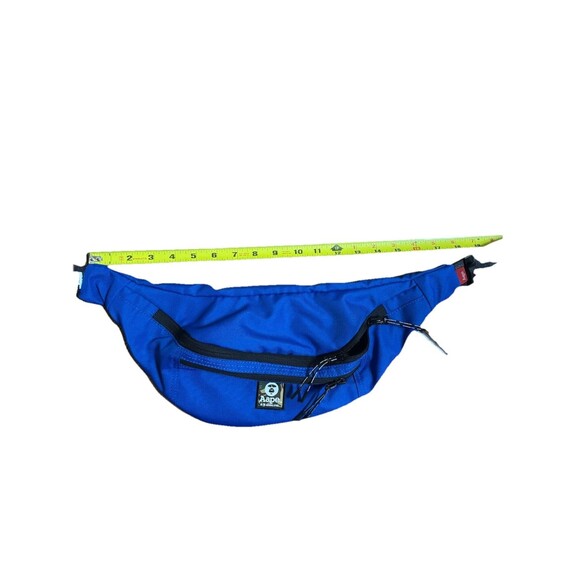 A BATHING APE AAPE Waist Pouch Fanny Bag Size 16x7 - Picture 4 of 7